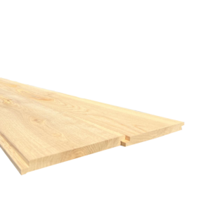 Eiken halfhouts (dakbeschot) 18x170 mm