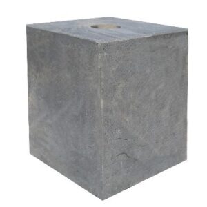 Hardstenen sokkel recht 190x190mm